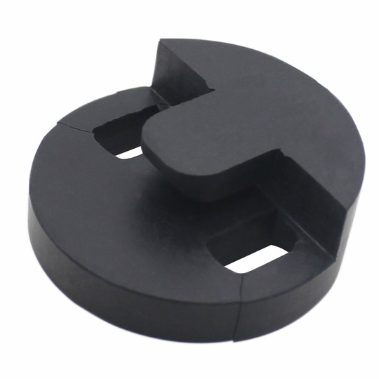 Viool Mute Zwarte Ronde Rubber Viola Moffel Spector Viool Mute Muziekinstrument Accessoires Voor Cello Viool Altviool Zwart