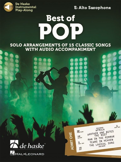 Noten Best of Pop - Alto Saxophone playalong incl. Audio-Playback deHaske
