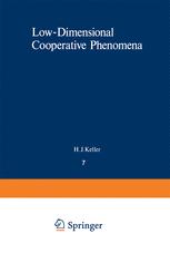 Low-Dimensional Cooperative Phenomena