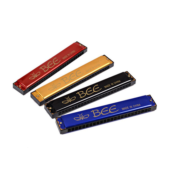 Metal 24 Holes Tremolo Harmonica Kinderen Muzikaal Speelgoed Mondharmonica Als De Beste Cadeau Voor Kinderen