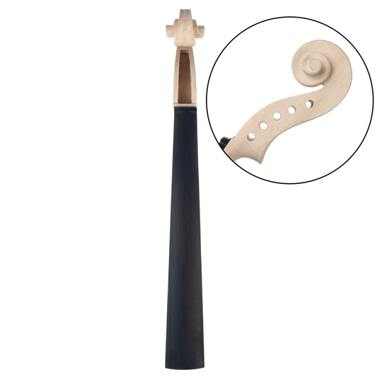 5 Snaren Viool Maple Hals + Ebbenhouten Toets Viool Onderdelen Voor Viool Makers Diy Viool Accessoires