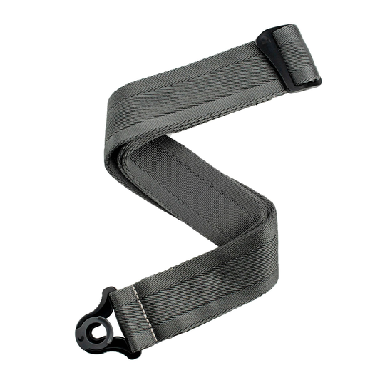 D'Addario Auto Lock Guitar Strap Metal Grey 50BAL09