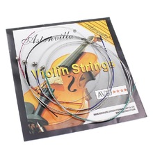 IRIN 4 stks/set Viool Snaren E-A-D-G Prachtige nikkel stalen Snaren Muziekinstrument Viool Onderdelen Accessoires