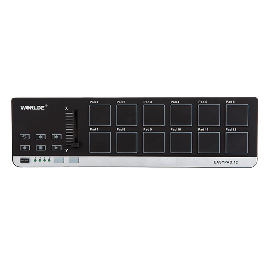 Wereldje EasyPad.12 Draagbare Mini Usb 12 Drum Pad Midi Controller
