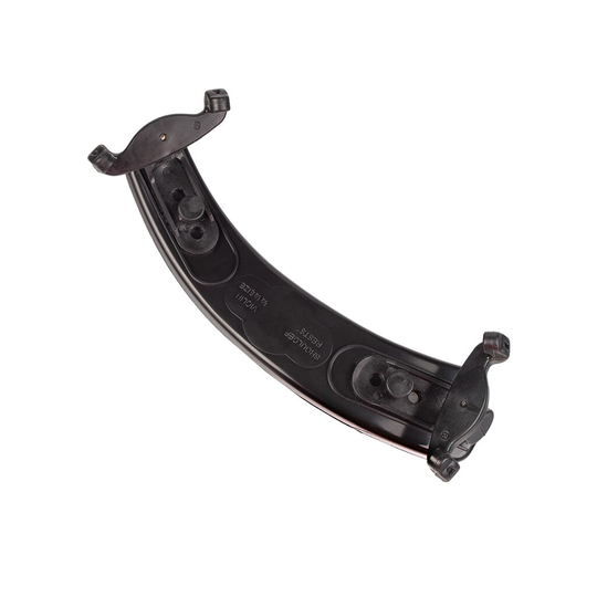 Verstelbare Viool Schoudersteun Plastic Padded Voor 1/2 1/4 Fiddle Viool Zwarte Kleur