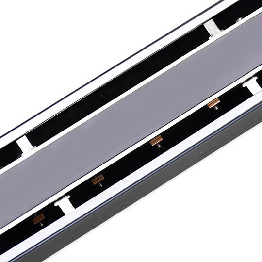 YN-QIMEI Professionele Chromatische Harmonica 16 Hole 64 Tone Sleutel Van C Ronde Mondstuk Mond Orgel Voor High-End performers