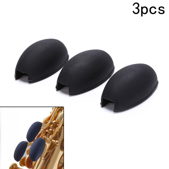 3 Pcs Rubber Saxofoon Toetsen Risers Saxofoon Duim Vinger Rust Voor Sax Toetsen Onderdelen & Accessoires Houtblazers Instrument