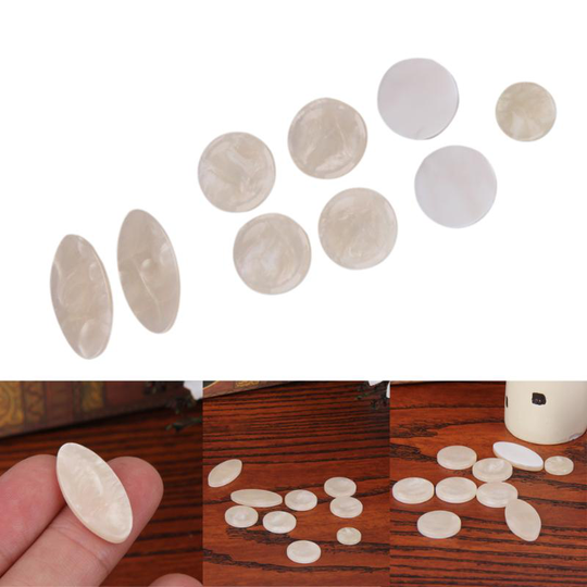 9Pcs Saxofoon Key Knoppen Inlays Alto Tenor Sopraan Saxofoon Sax Parels Key Knoppen Inlays Accessoires