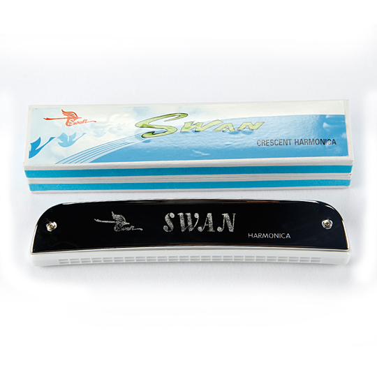 Harmonica Swan 24 Holes C Tone Koperen Plaat Harmonica Stress Muziekinstrument Yueko