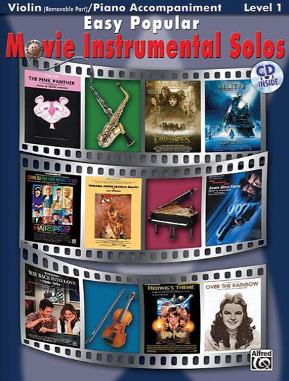 Noten EASY POPULAR MOVIE INSTRUMENTAL SOLOS Voline Klavier CD ALF 28165