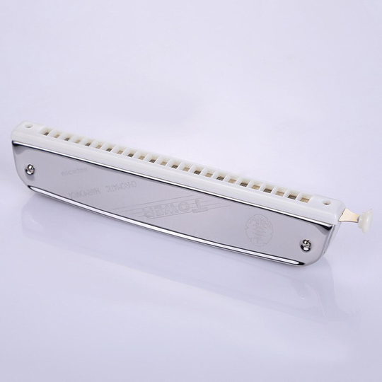 Chromatische Harmonica 24 Holes C Sleutel Slive Professionele Mondharmonica Voor Kinderen Beginner Muzikale Onderwijs Boot Vorm Harmonica