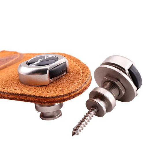 2 Stuks Duurzaam Quick Release Gitaarband Gesp Lock Beveiliging Straplock Knop Voor Elektrische Gitaar Bas Ukulele Retainer Systeem