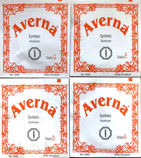 2 volledige Sets Vioolsnaren! Synthetisch aluminium Snaren 4/4, 3/4, 1/2, 1/4, 1/8