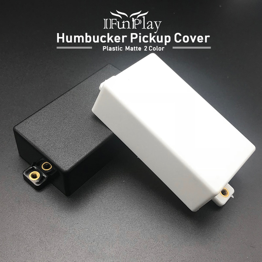 Plastic Matte Plastic Verzegelde Humbucker Pickup Shell Voor Elektrische Gitaar Onderdelen Verzegelde Humbucker Cover