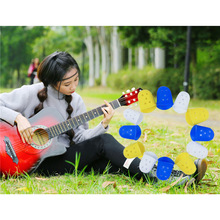 1 PCS Verkoop Vinger Duim Plectrums Giutar Plectrum Siliconen Gitaar Accessoires