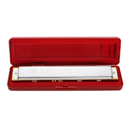 100% Harmonica 28 Gaten C Tone Breed Stembereik Accent Instrumentos Musicais Mond Orgel