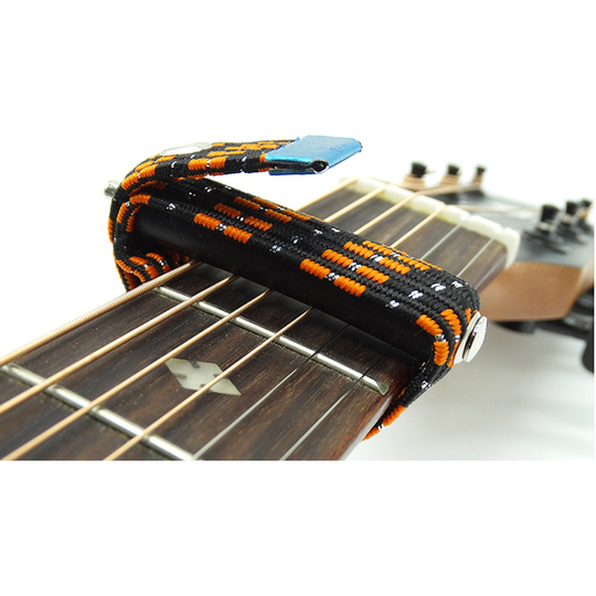 Gitaar Capo Op/Met/Voor Folk/Klassieke/Elektrische Gitaar Capotrast Elastische Multifunctionele Verspreiden