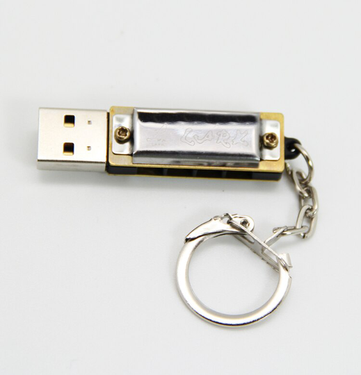DF4U 4 Gat Mini Harmonica Met Usb