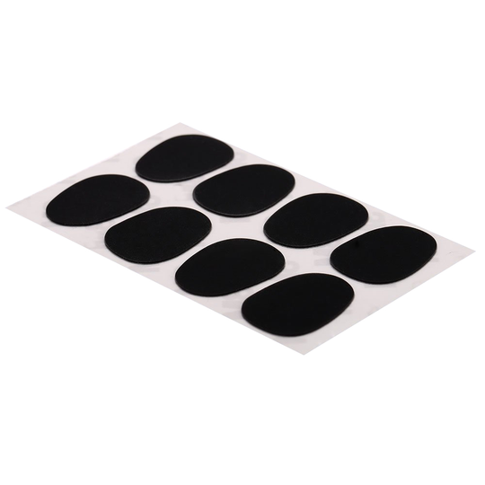 Saxofoon Mondstuk 8Pcs 0.3Mm Mondstuk Patches Pads Kussens Voor Alto Sax Tenor Saxofoon Zwarte Saxofoon Accessoires