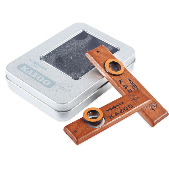 Adeline Populaire Houten Woodman Kazoo Goed Met Ukulele Gitaar Partner Hout Harmonica Muziekinstrument Kazoo Harmonica