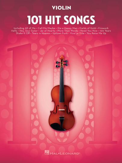 Noten 101 Hit Songs Violine Geige HL 197188 Hal Leonard Hal Leonard