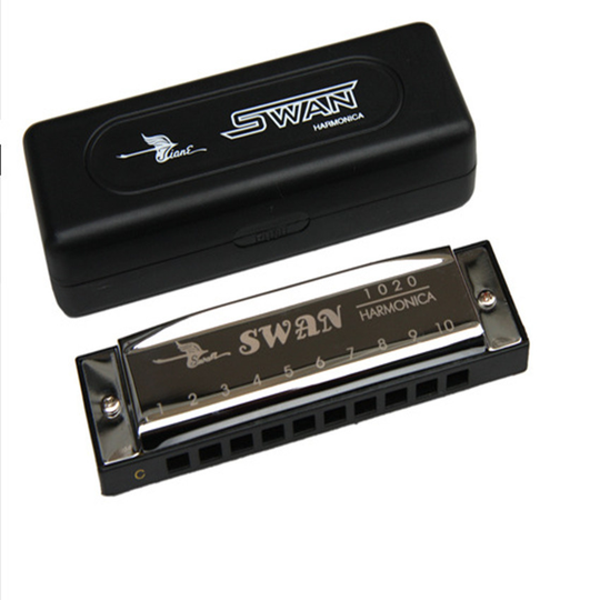 Swan Harmonica Blues 10 Gaten Diatonische Harmonica C Key Mondharmonica Harp Rock Land Folk Jazz