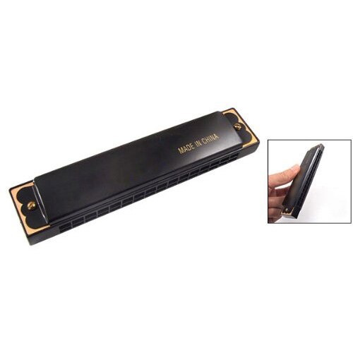 Syds Black Kids Kinderen Muziekinstrument 32 Gaten Metalen Bee Harmonica Mondharmonica