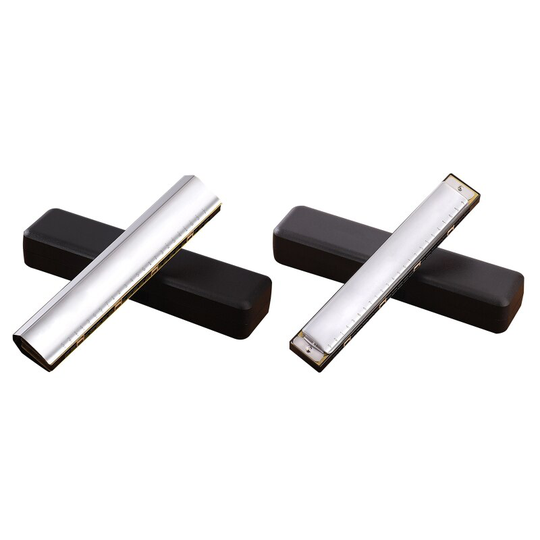 24-Hole Tremolo Harmonica, Sleutel Van C Prestaties Concurrentie Mondharmonica, 2 Soorten
