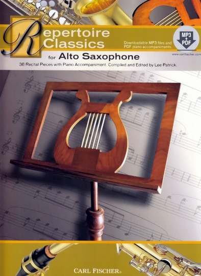 Noten Repertoire classics for alto saxophone CF -WF113 incl. download code