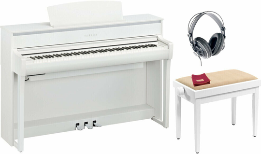 Yamaha CLP-775 WH SET Weiß Digital Piano