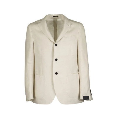 Tweetoets jas Lardini , Wit , Heren