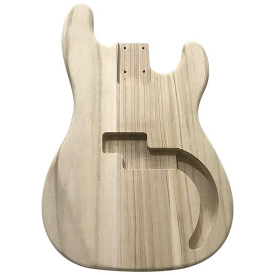 Onvoltooide Handgemaakte Diy Gitaar Body Gepolijst Hout Type Elektrische Gitaar Maple Voor Pb Stijl Basgitaar Body