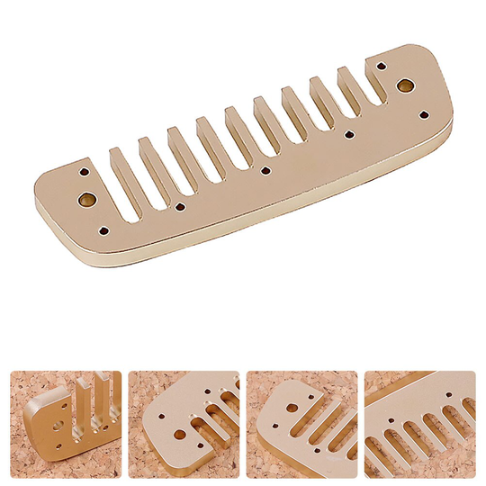 1 Pc Harmonica Kam Metalen 10-Hole Harp Kam Onderdelen Harmonica Accessoires