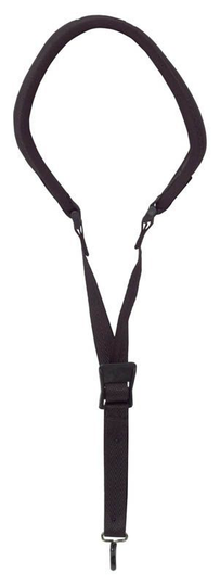 Neotech Trageband Saxophon "Classic" 5 cm Polster, elastisch , Metallhaken