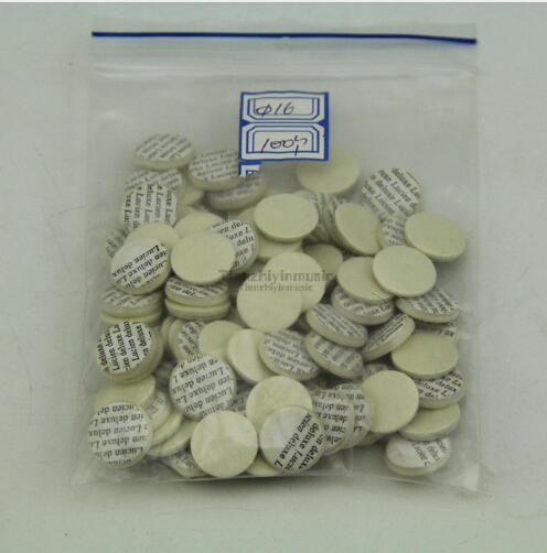 30Pcs Klarinet Sound Hole Pad Klarinet Fittingen Reparatie Onderdelen 16Mm