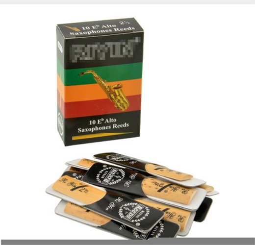 10Pcs Classic Alto Sax Rieten Riet Voor Riyin Saxofoon 2.5 Sterkte 2 1/2 Muziek Xmas Nuttig Voor muziekinstrumenten